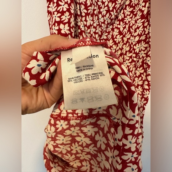 Reformation Noha Mini Dress in Grenadine Floral - Women’s Size 4 - Picture 7 of 15